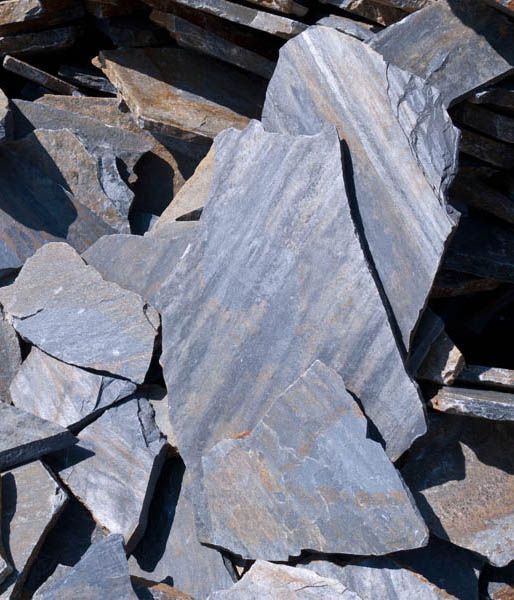 Piatra naturala/piatra decorativa exterior/ardezie poligonala Blue