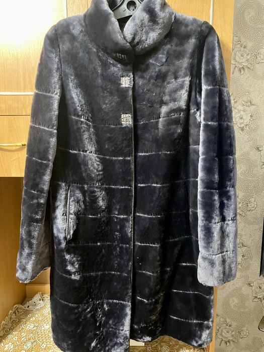 Шуба 90см. Мутон
