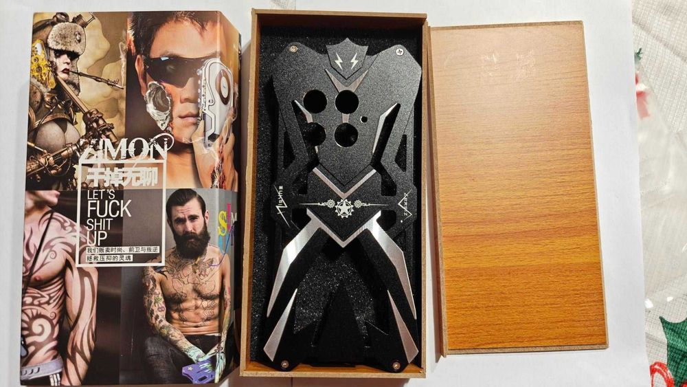 OnePlus 13-уникален алуминиев гръб-калъф-протектор от най-висок клас