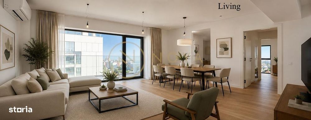 Apartament cu 3 camere | One Cotroceni Park | Parcare optional