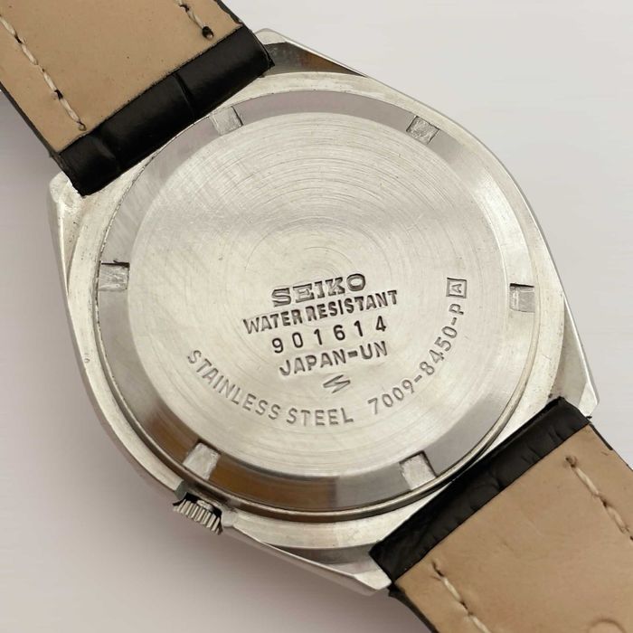 Seiko 5 мъжки автоматичен часовник с кожена каишка