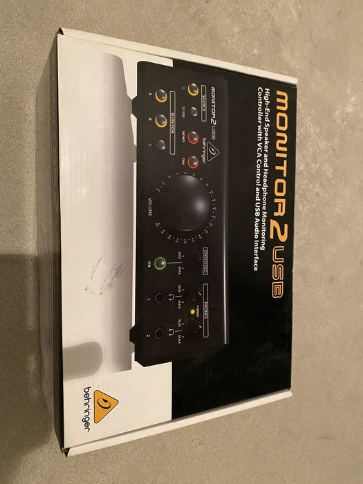 Behringer monitor 2 usb controller boxe ai casti