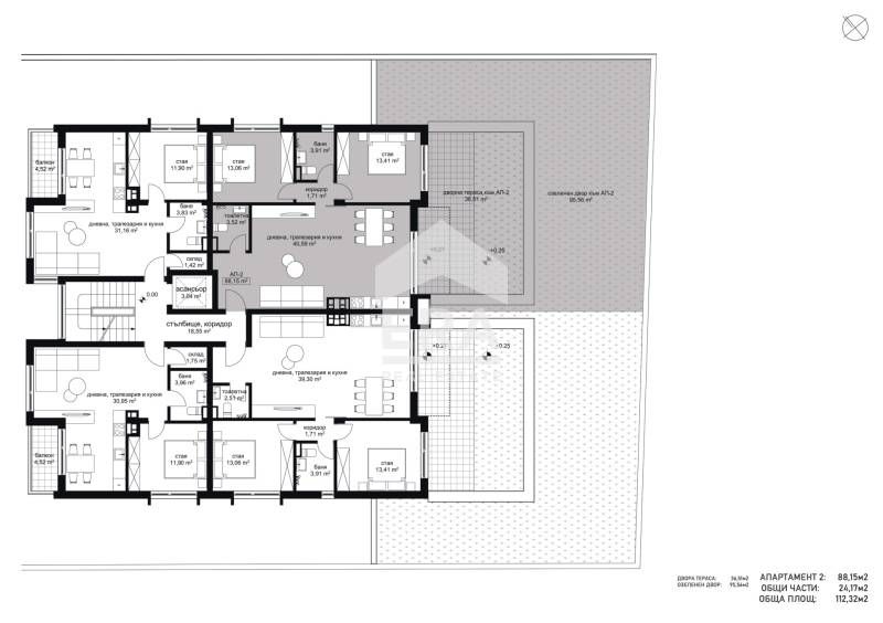 Продава се Тристаен апартамент в София, Малинова долина - 120 кв.м за 1615 €/кв.м - Снимка #7