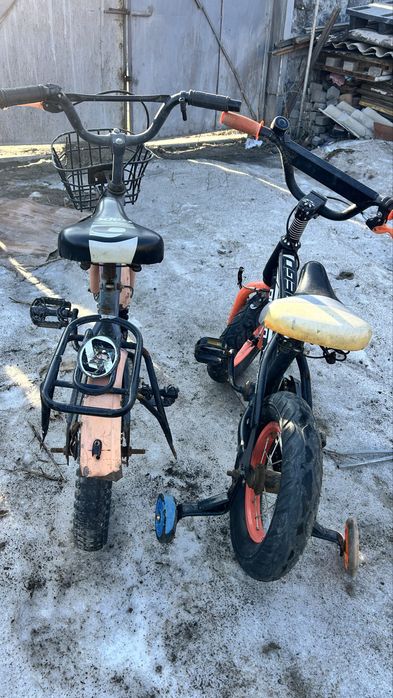 Детски велосипед нормальном состояни