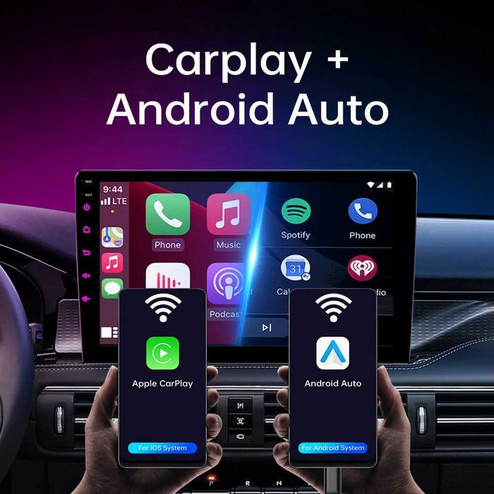 Honda CR-V_2 2001-2006 9” 2-DIN с Android 14, 4G/LTE, 6/128GB, CarPlay и AndroidAuto