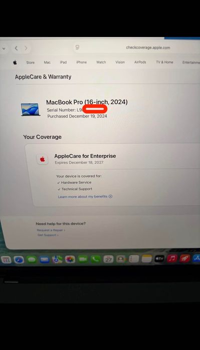 НАЛИЧЕН Apple MacBook Pro 16” M4 Max • 16-core CPU / 40-core GPU • 64GB Unified Memory • 1TB SSD С ГАРАНЦИЯ