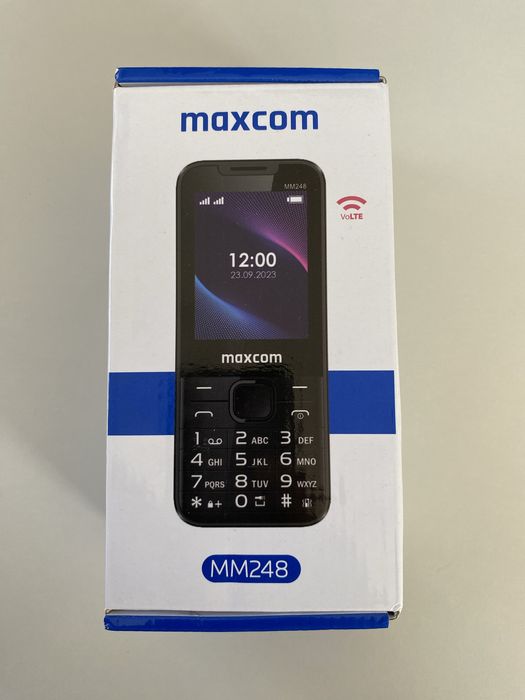 Telefon MAXCOM , dual sim, black