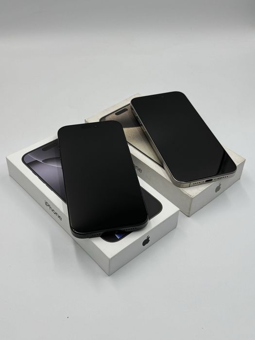 iPhone 16 Pro Max и iPhone 15 Pro Max