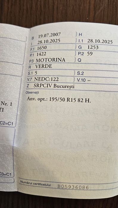 Vand masina volkswagen polo