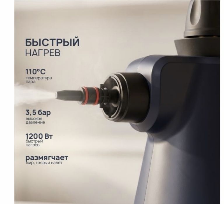 Пароочиститель Gerise SteamPro 12 в 1