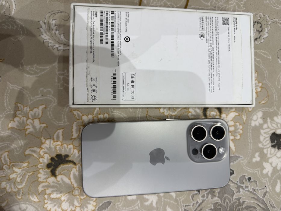 Iphone 15 pro 128gb Dual sim