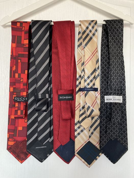 GUCCI YSL Burberry Balmain Dolce & Gabbana Оригинални вратовръзки