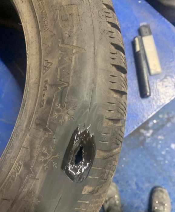 Ремонт боковых порезов