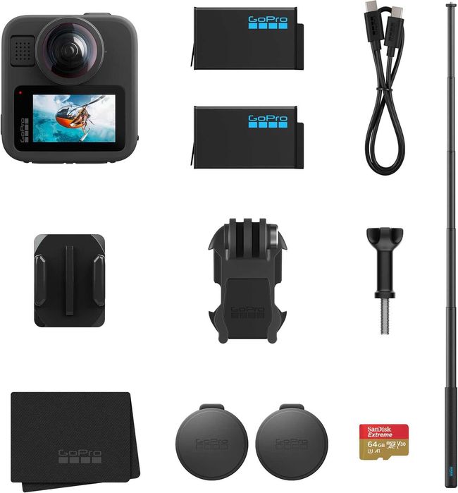 GoPro MAX2 + Accessory Bundle