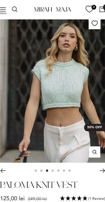 Top/Vesta Mirah Maja