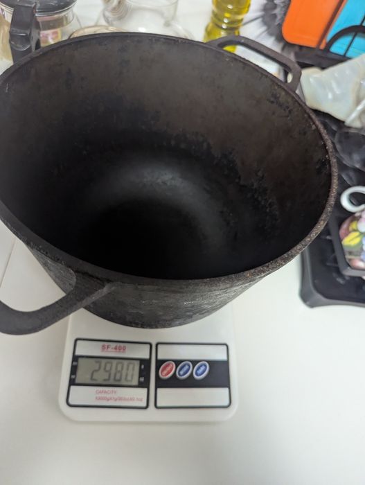 Казан чугунный 5 литровый Биол