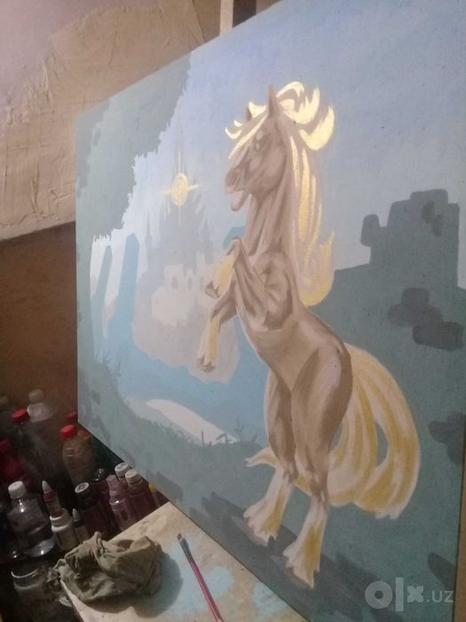 Продается картина в стиле фэнтези.
