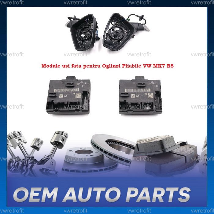 Oglinzi Pliabile Rabatabile electric ORIGINALE VW Golf 7 VII MK7 - NOI