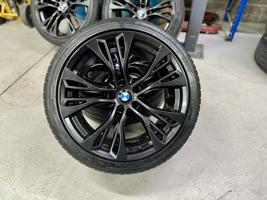 Jante Bmw X5 X6 R21 F15 F16 Originale 5x120 M599 Winrun 60% Negru Mat