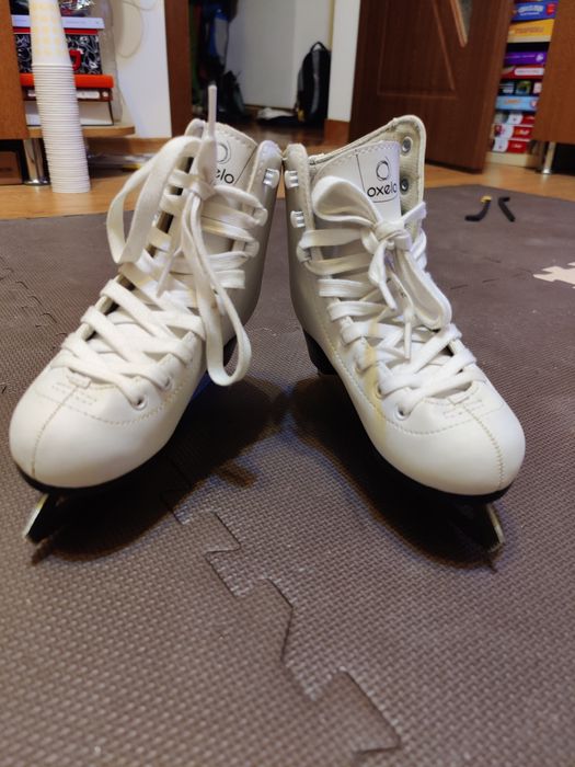 Patine de gheață copii mărime 32 oxelo impecabil