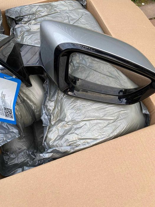 Oglinda BMW Seria 3 (G20) - Gri - ORIGINALA OEM Completa (nu capac / nu aftermarket) - cod 51168498240