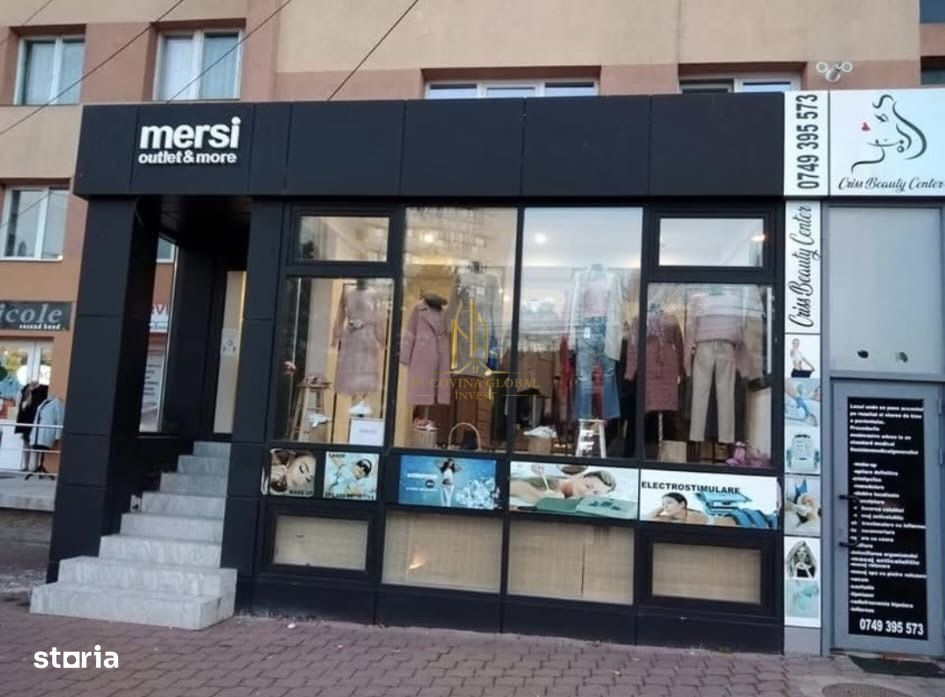Spațiu comercial ultracentral – vizibilitate maximă, trafic intens