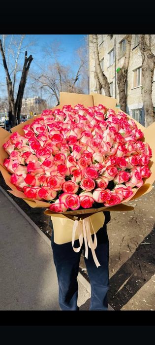 101 роза всего 37000тг