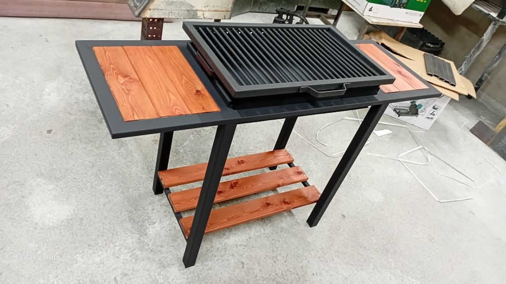 Мангал в стиле лофт