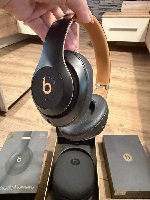 Casti over ear Beats Studio3, wireless, Shadow Gray