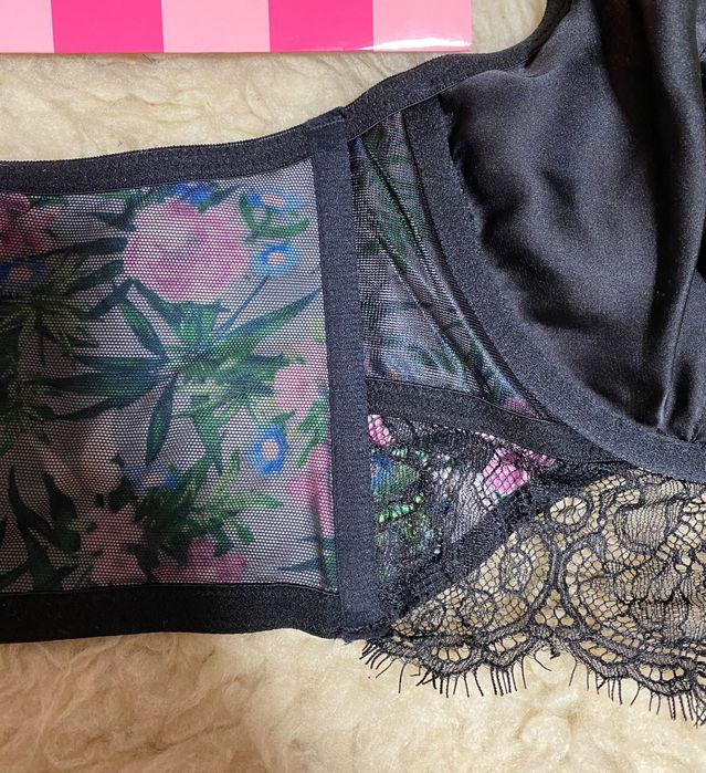 Суитен-бюстие мек без push-up victorias secret