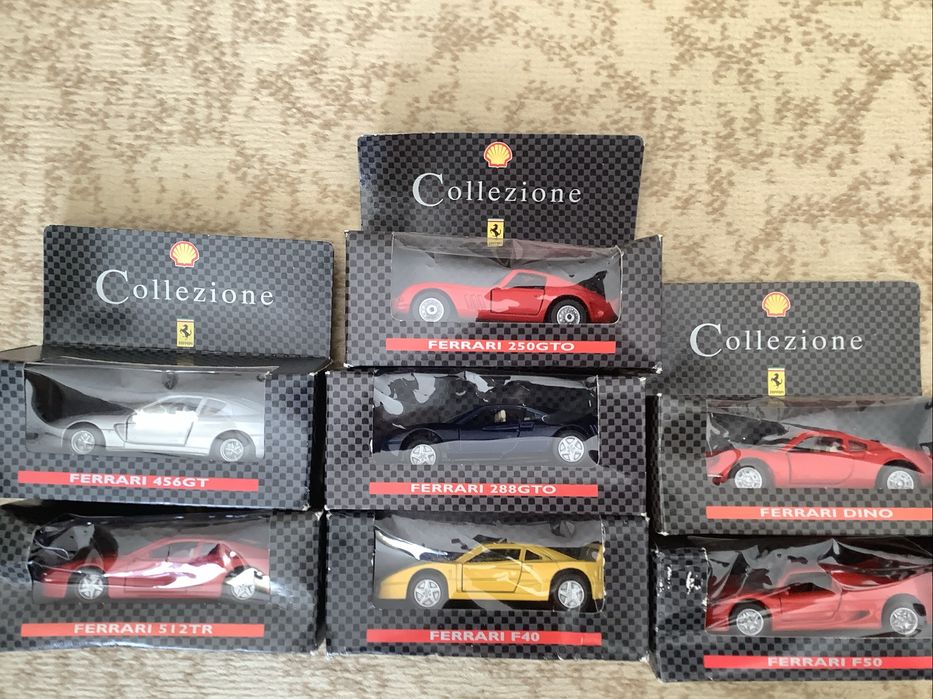 Модельки машин Ferrari, модели Феррари, коллекционные.