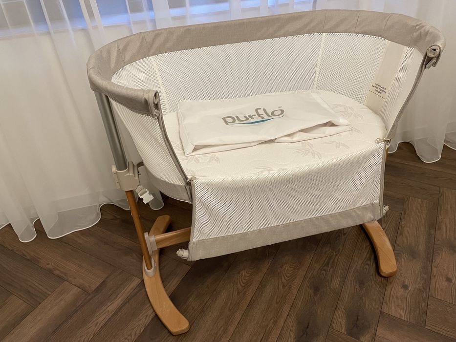 Next to me легълце PurFlo PurAir Keep Me Close Breathable Bedside Crib