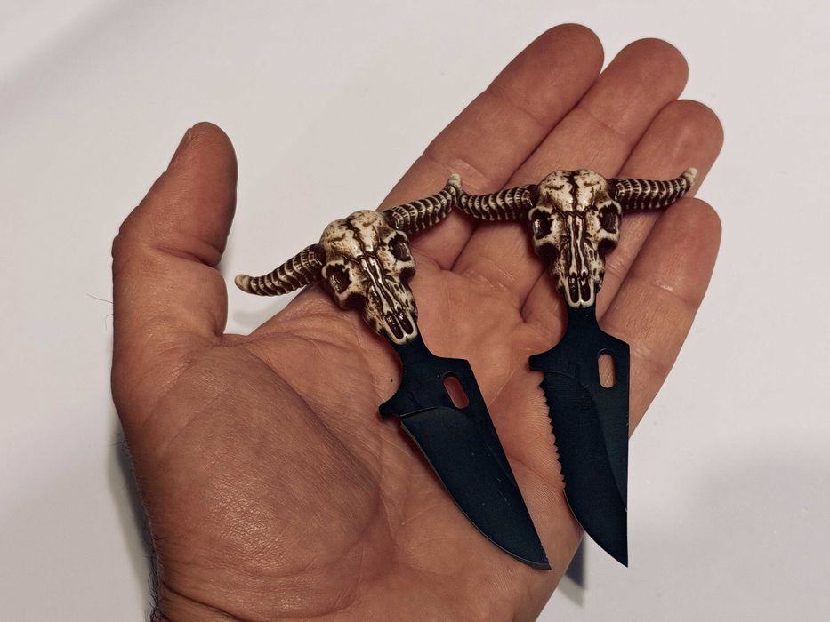 Нож за скрито носене TEXAS нож за врата Push Dagger