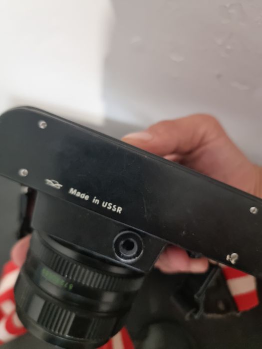 Aparat foto Zenit 11 echipat cu obiectiv Helios-44M-4 2/58