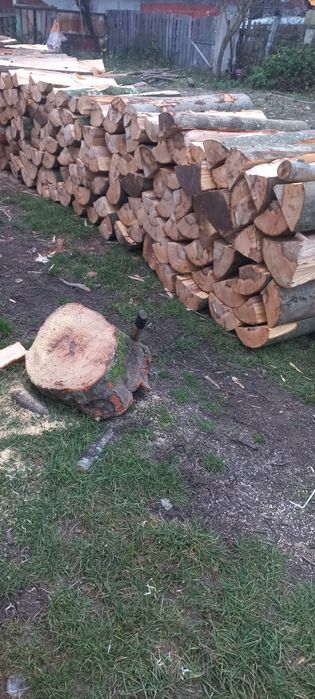 Vând lemn de foc  uscat și verde