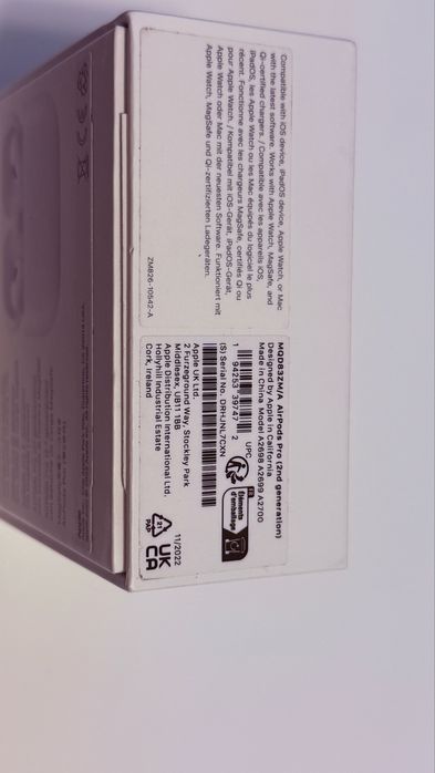 Vand Airpods Pro Gen 2 Lightning
