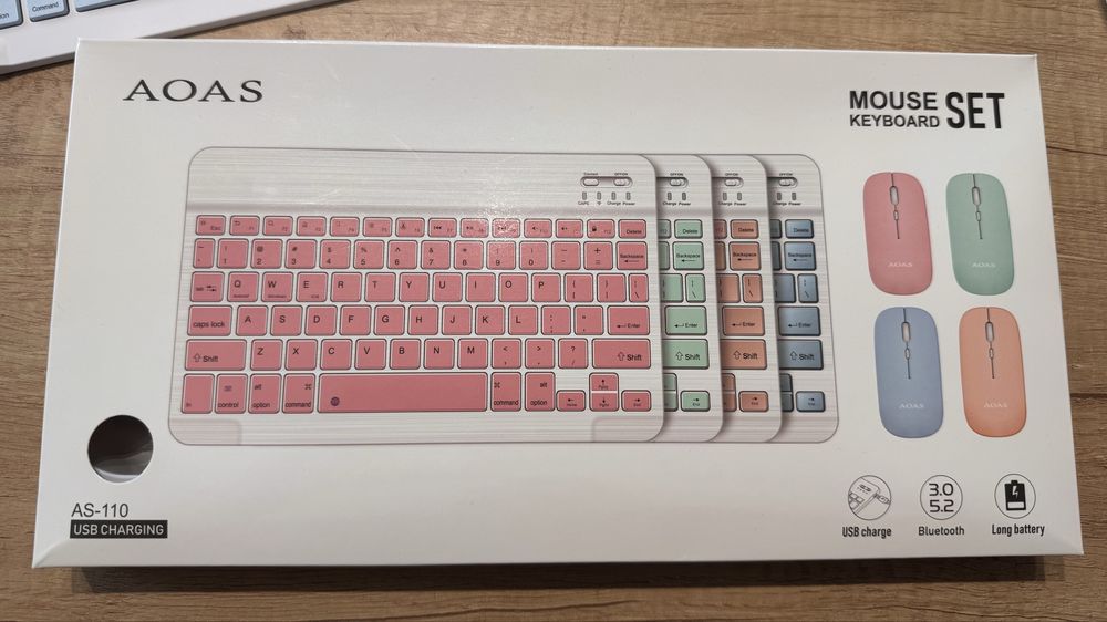Set Tastatura + Mouse Bluetooth 3.0/5.2