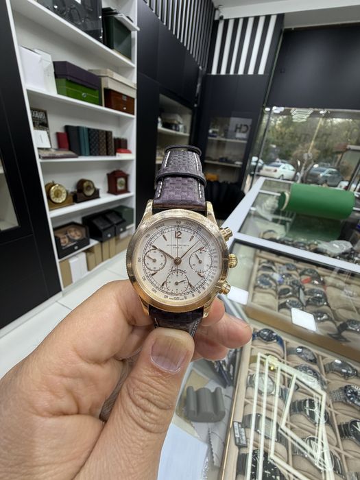 Золотые Часы Vacheron Constantin Chronograph 750Пробы