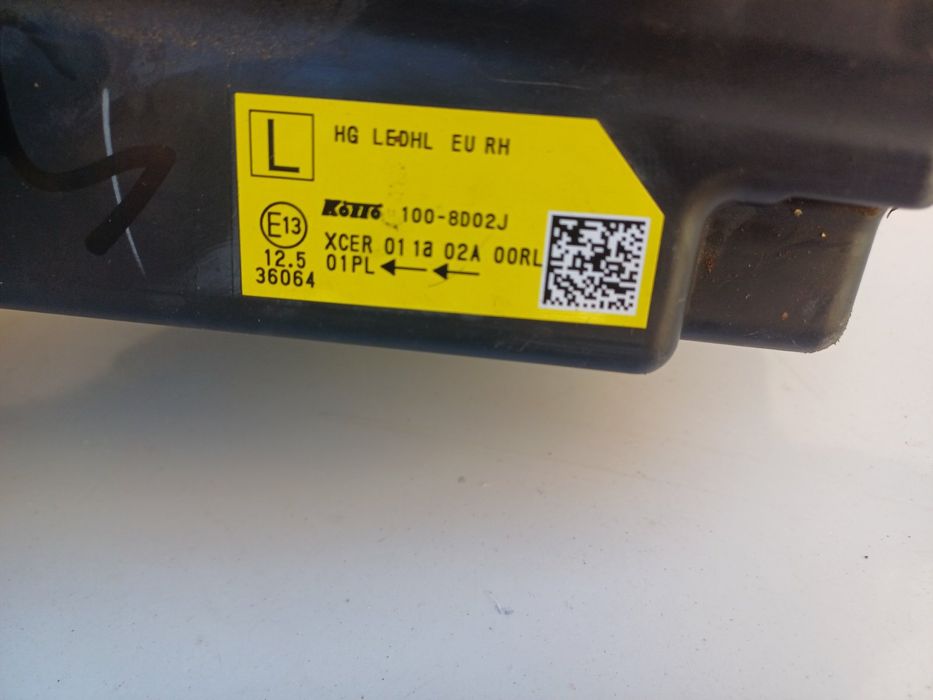 Ляв фар за Nissan Qashqai J12