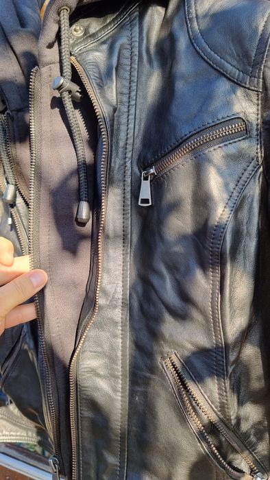 Geaca de piele naturala unisex