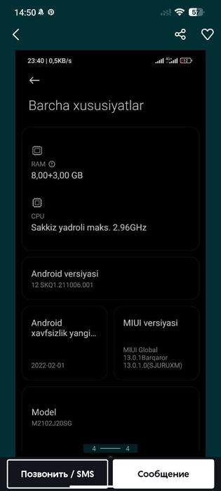 Poco x3 pro ideal tel