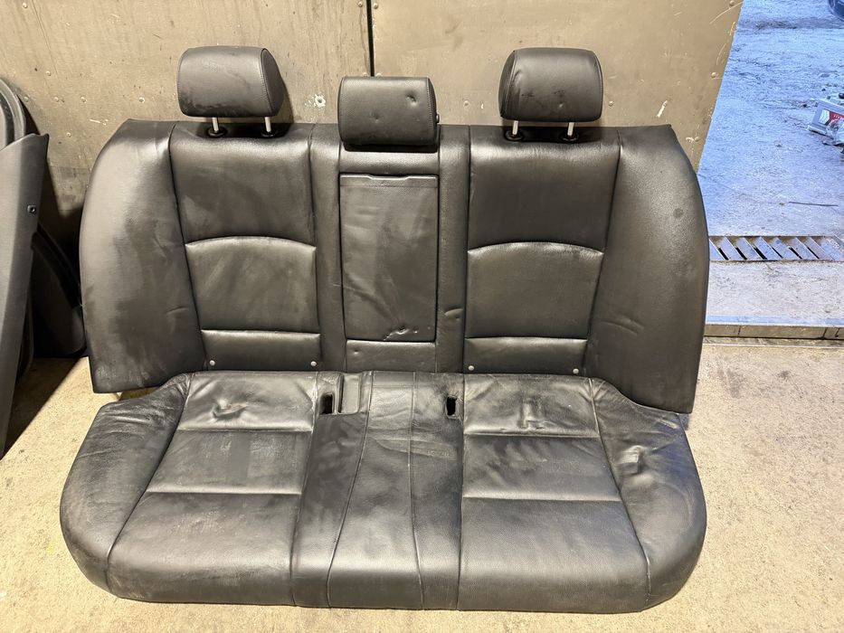 Черен рекаро салон за BMW F10 с подгрев