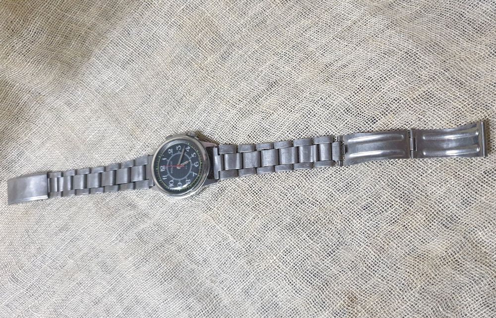 Руски ръчен часовник Полёт с аларма и Порцеланова фигура