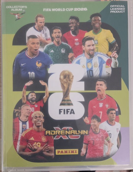 fifa world cup adrenalyn xl 2026 panini