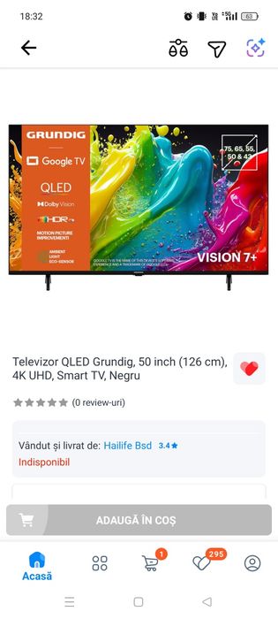Tv Grundid smart 126 cm 50" inch