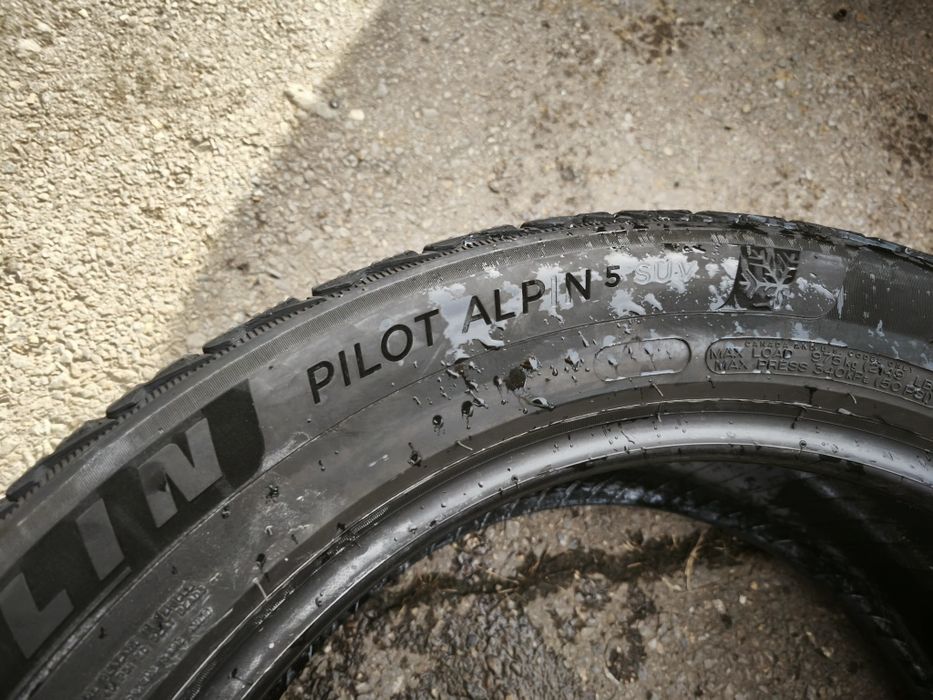 255/50/19" 4бр Michelin pilot alpin 5, dot0619,6-7mm