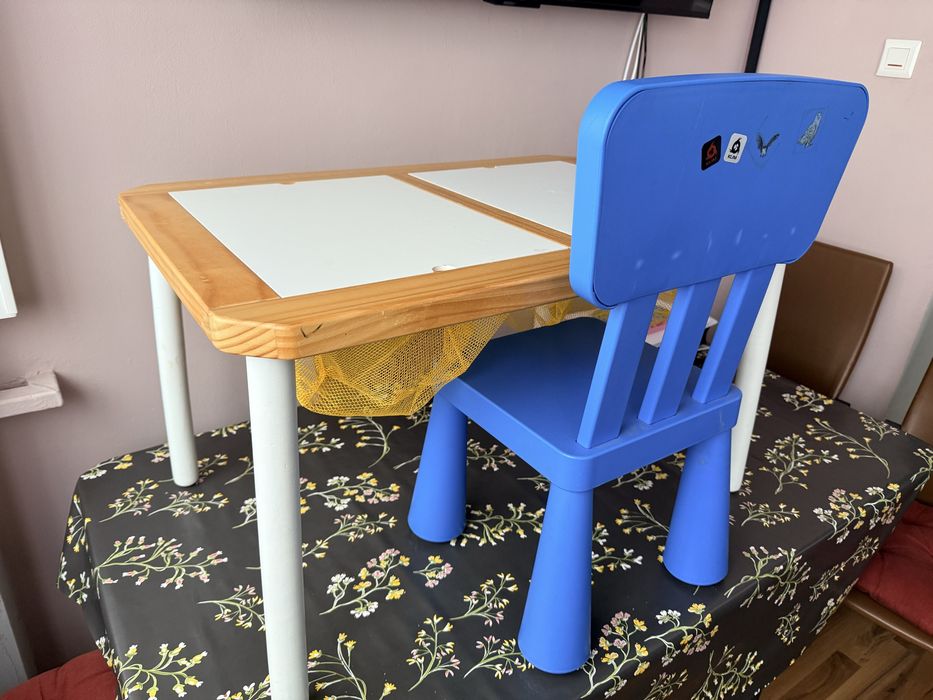Set Masa (doua spatii de depozitare) + Scaun