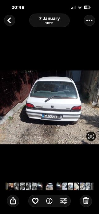Renault clio 1 1.4 бензин на части или цяла