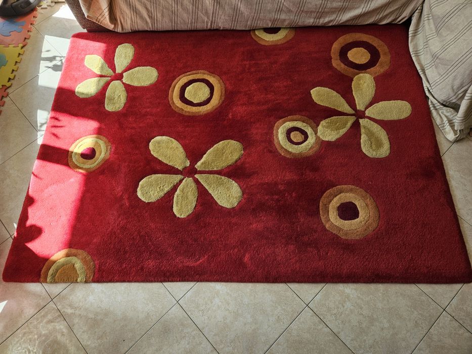 Килим от вълна (127×175×1)