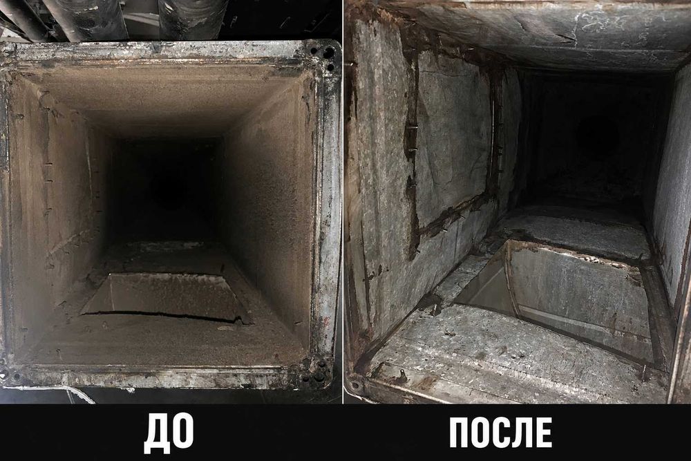 Плохая тяга? Чистка вентиляции ресторанов - каналы, зонты, моторы.